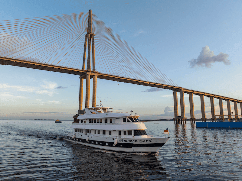 Amazon Lord I yacht - luxury fishing vessel in the Amazon rainforest