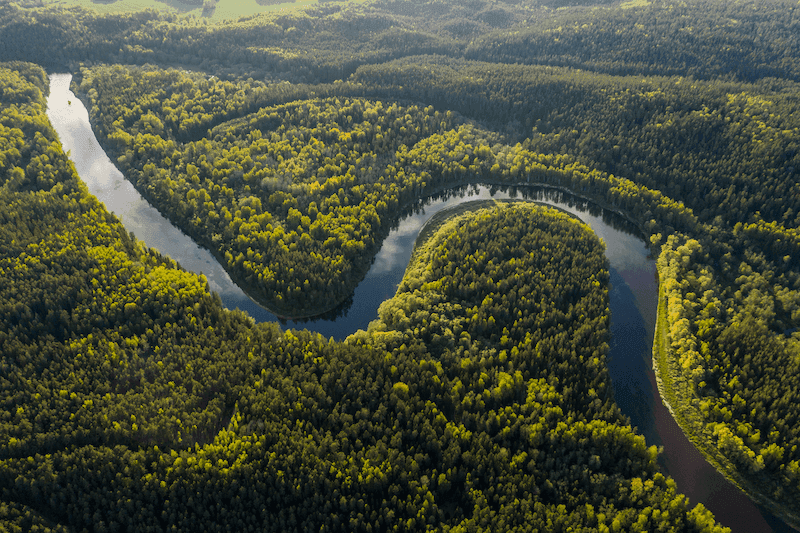 Northern Brazil Amazon Basin fishing waters and tributaries