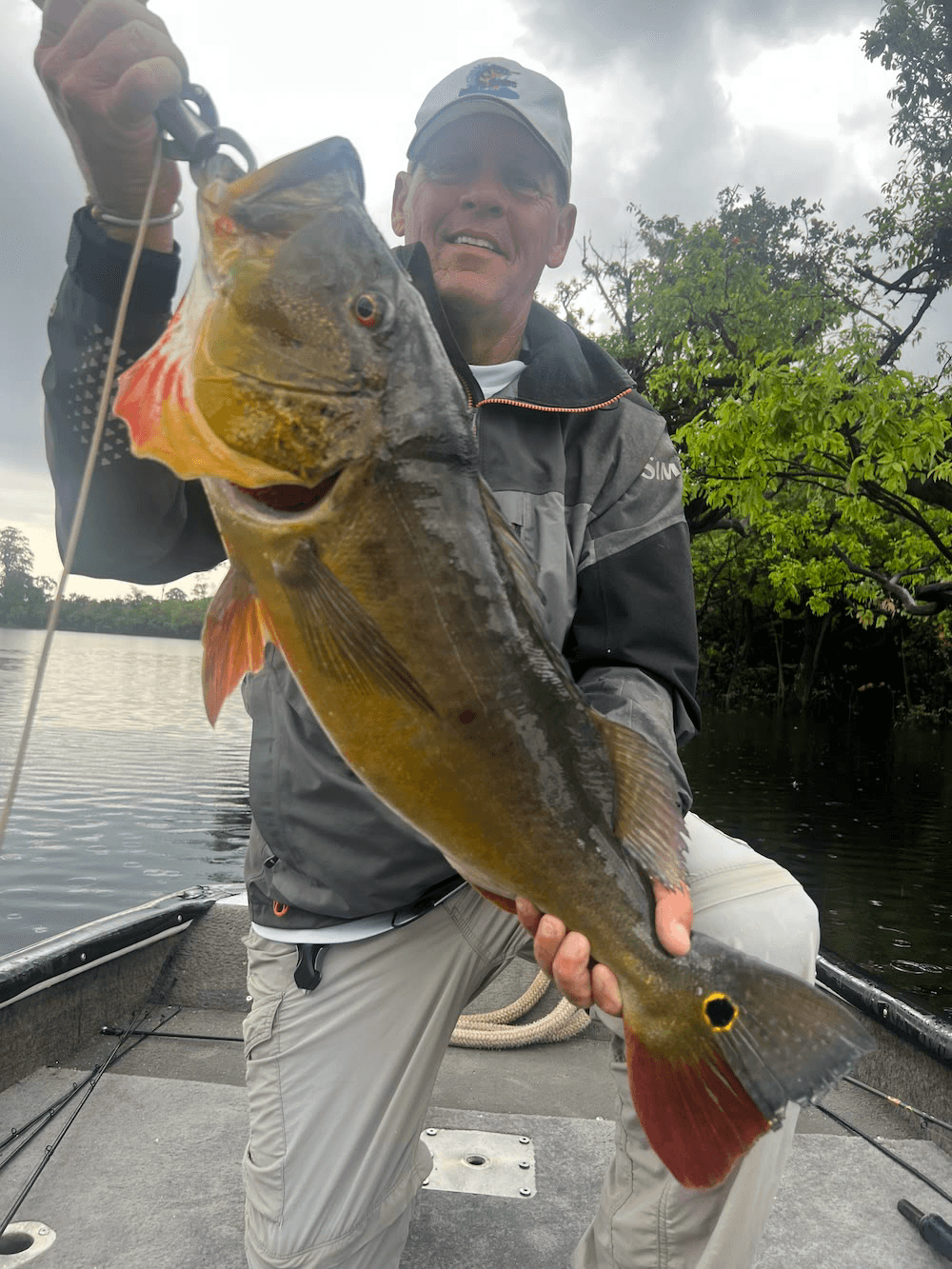 About Hooked on Adventures - David McCarthy and team in the Amazon rainforest