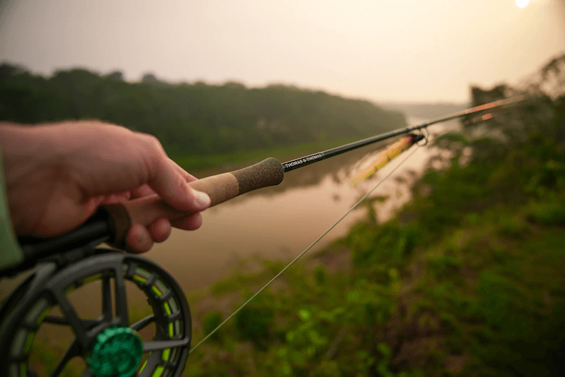 Professional fly fishing rods for peacock bass