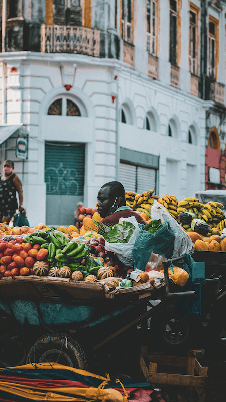 Adolpho Lisboa Market with local crafts and Amazonian goods