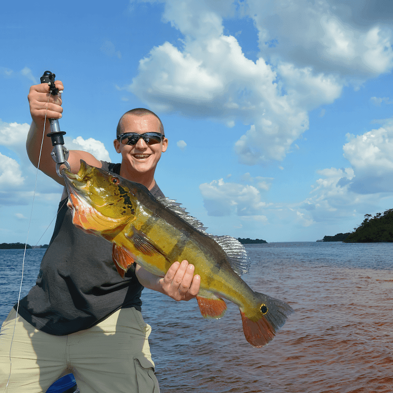 Brazilian Amazon rainforest location where Hooked on Adventures conducts fishing expeditions